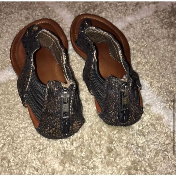 MIA Snakeskin Sandals  - Picture 4 of 7